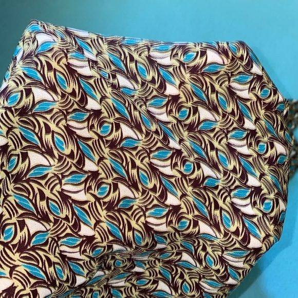 A. BYER v-neck sailor tie semi-sheer cap sleeve tunic made in U.S.A. size 2X - Picture 7 of 12